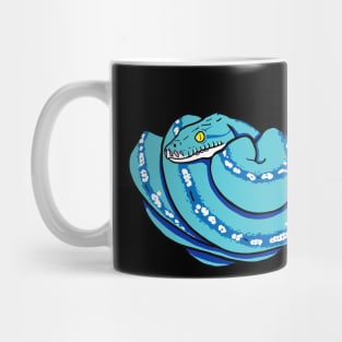 Green Tree Python, Blue Morph Mug